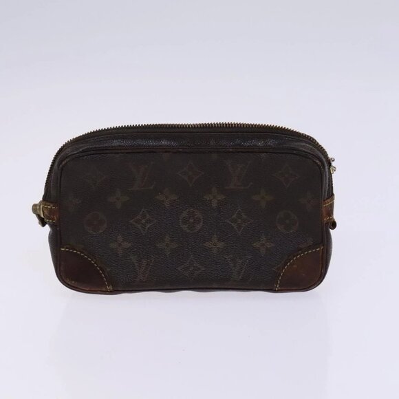 LOUIS VUITTON Monogram Clutch Bag 2Set LV Auth EC228 - Picture 3 of 16